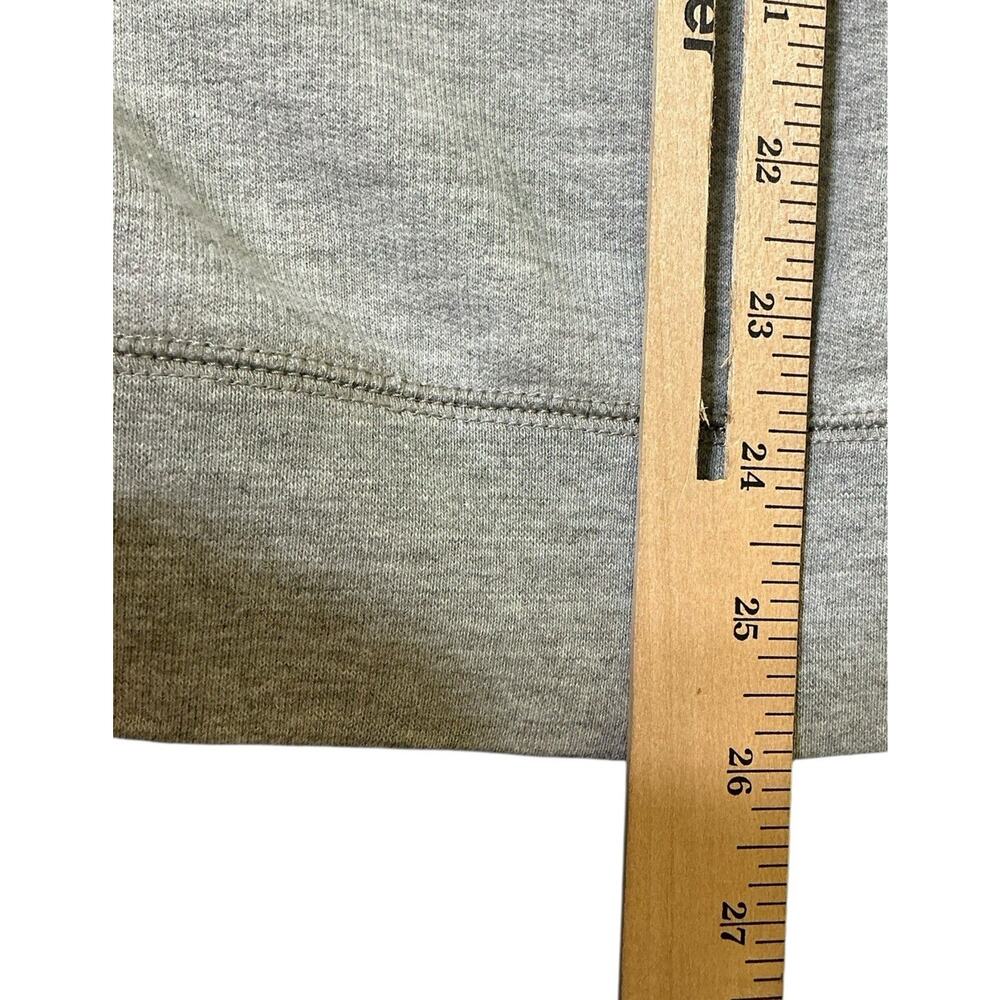 Lady 12 Woman’s Gray Seattle Seahawk Sweat Jacket Hoodie Full Zip Size L Pockets - Picture 7 of 11